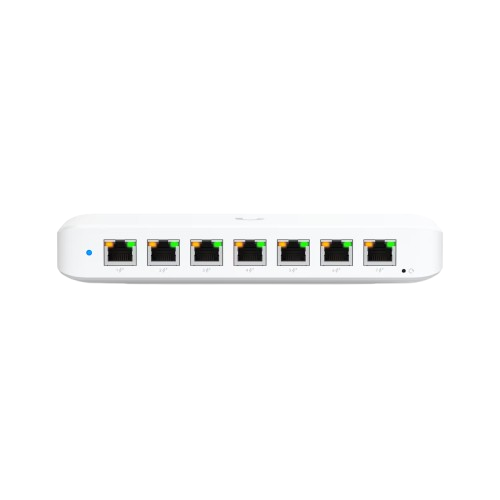 Ubiquiti USW-Ultra-210W 8 Port GbE PoE Switch Layer 2 PoE+ PoE++ Input Compact Wall Mountable