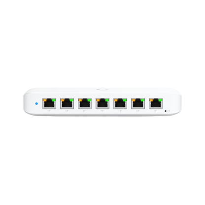 Ubiquiti USW-Ultra-210W 8 Port GbE PoE Switch Layer 2 PoE+ PoE++ Input Compact Wall Mountable