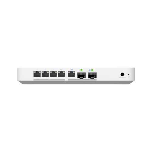 Ubiquiti UXG-FIBER 10G Fiber Gateway 2.5G Switch SFP+ & RJ45 WAN IDS-IPS PoE+ UniFi Managed