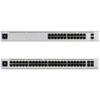 Ubiquiti USW-PRO-24-POE UniFi Professional 24-Port Gigabit Switch with 802.3bt PoE, Layer 3 Features and SFP+, 16x RJ45 802.3at, 8x RJ45 802.3bt, 2x SFP+ ports. For sale in CALA region Only