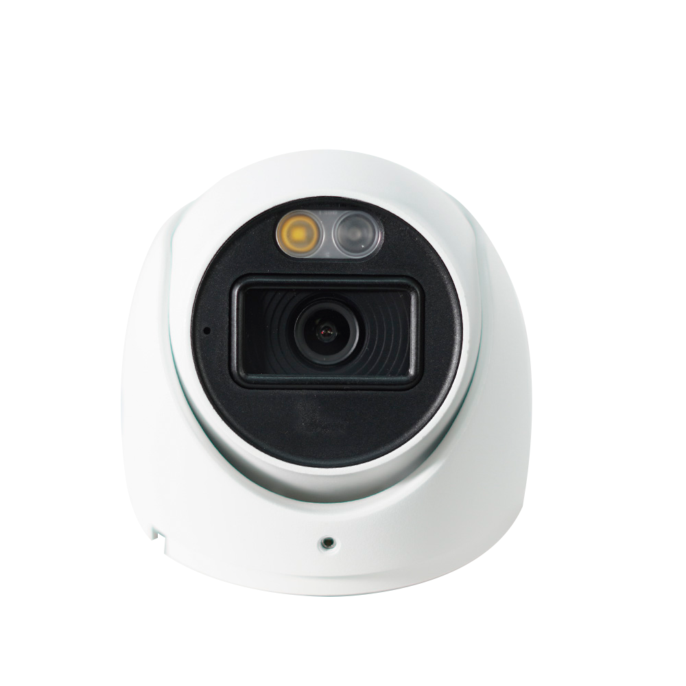 Epcom XE43D-GEN3 4MP PoE IP Turret Camera, Smart Dual Light, Built-In Mic, WDR, MicroSD, IP67, 2.8 mm Lens, Cloud Recording, Smart Events