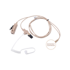 Otto V1-10354 Two Wire Palm Microphone Kit. Quick Disconnect Acoustic Tube for KENWOOD NX-200/300/410/5000, TK-480/2180/3180