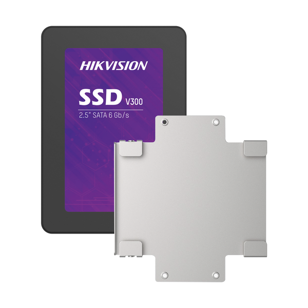 Hikvision V300-512G-SSD/K SSD FOR VIDEO SURVEILLANCE / Solid State Drive / 512 GB / 2.5" / High Performance / 24/7 Use / Compatible with DVRs and NVRs / epcom, HiLook and HIKVISION (Selected)