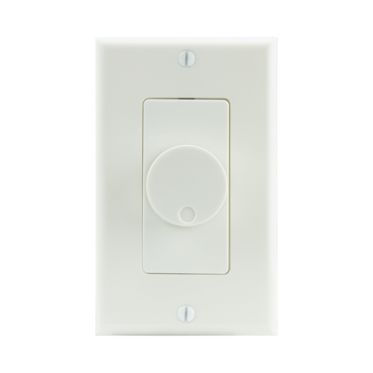 Truaudio VCK-100-AIW Volume control knob, 100 watts, impedance matching, decor style faceplate, almond/ivory/white included