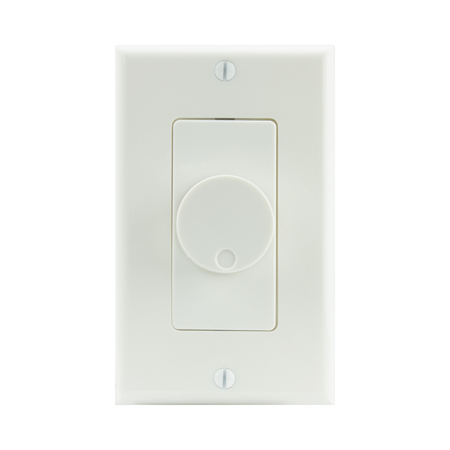 Truaudio VCK-100-AIW Volume control knob, 100 watts, impedance matching, decor style faceplate, almond/ivory/white included
