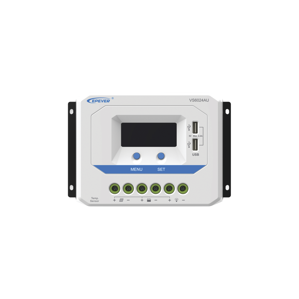 Epever VS-6024-AU PWM Solar Charge Controller 12/24V 60A with USB Output Port