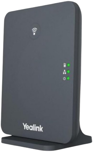 Yealink W70B DECT Base Station Supports 20 Calls & 10 Handsets Opus Codec & TLS Encryption