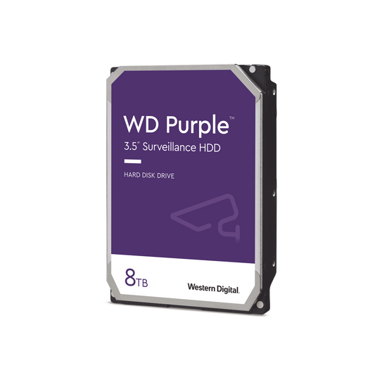 Western Digital (wd) WD85PURZ 8TB WD Hard Drive / 5640RPM / Optimized for Video-surveillance