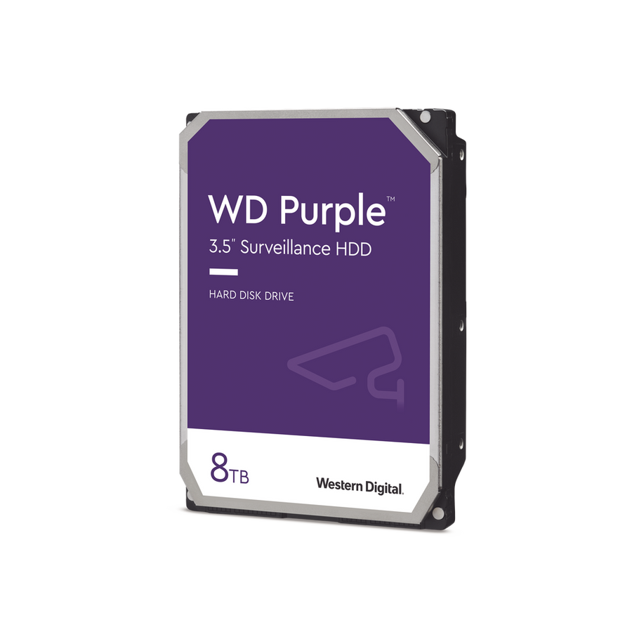 Western Digital (wd) WD85PURZ 8TB WD Hard Drive / 5640RPM / Optimized for Video-surveillance