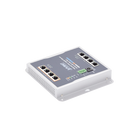 Planet WGS-804HP Industrial 8 Gigabit Ports Wall Switch with 4 PoE+ 802.3at Ports 120W and 4 Ethernet Gigabit