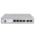 Wi-Tek WI-PCES206 Cloud Easy Smart 250m PoE Switch, 4 FE PoE Ports + 2 FE Ports, Port1-2: Hi-PoE, Port3-4: 802.3af/at, 60W, Support Wi-Tek Cloud Management and Mobile APP Remote Maintenance