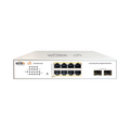 Wi-Tek WI-PCES310GF 8-Port Smart PoE Switch with 8 PoE+ and 2 SFP ports, cloud-managed, with automatic loop prevention and real-time alerts