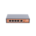 Wi-Tek WIPE51G Gigabit PoE Extender with 1x PoE Input PoE 802.3af/at/bt, 4x PoE Output, 802.3af/at, 250m Long-Range, Plug & Play