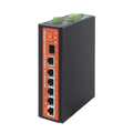 Wi-Tek WI-PMS305GF-I Rugged Power & Connectivity: Wi-Tek WI-PMS305GF-I Industrial PoE Switch with 24/48V Mixed 802.3af/at/bt PoE, SFP Uplink, Extreme Temperature Support & 6kV Surge Protection