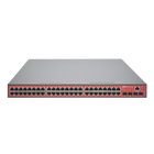 Wi-Tek WI-PMS552F 48-Port Layer 2+ Managed Gigabit PoE Switch with 4x10G SFP+ Uplink Slots, 565W Power Budget, Static Routing, and Advanced Management & Security Features
