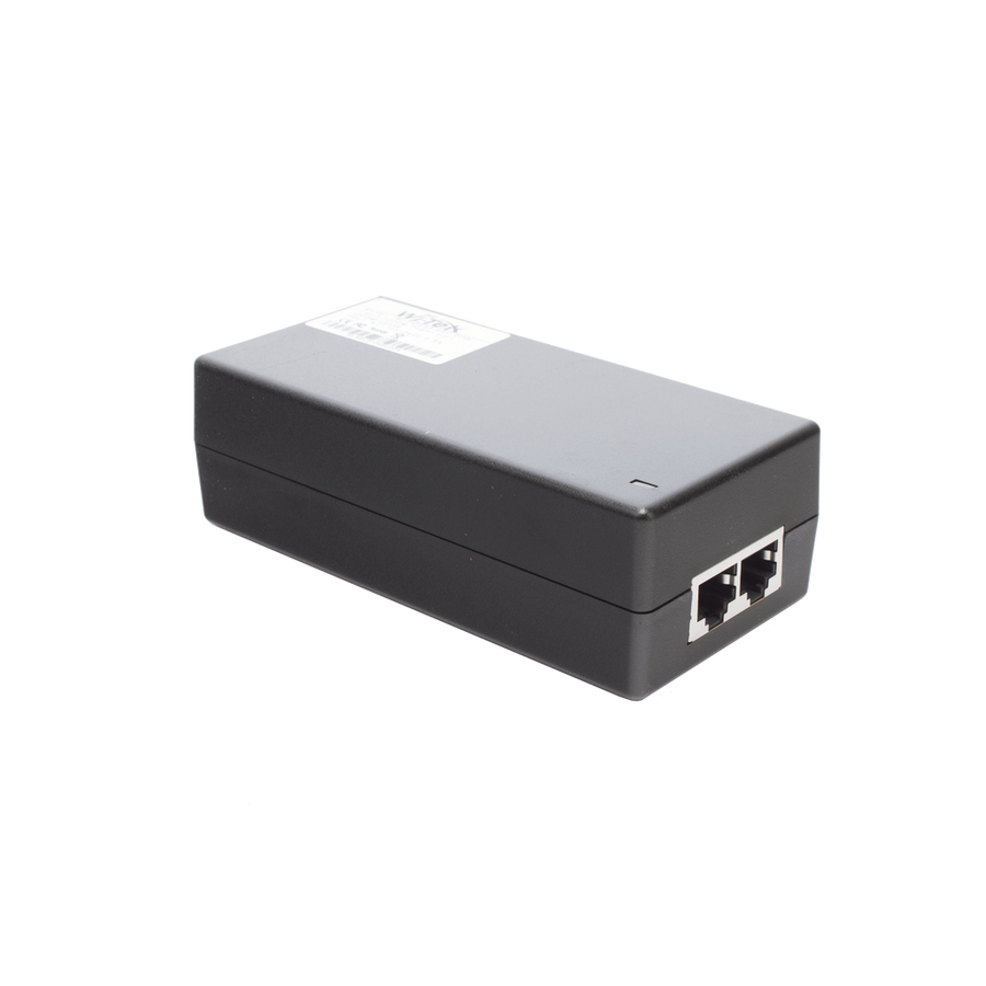 Wi-Tek WI-POE55-48V-60W 60W Hi-PoE Injector - Supports PoE 802.3af/at/bt (48V) / Transmission range up to 100 meters / Designed for CCTV and networking solutions