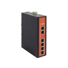Wi-Tek WIPS206IV2 Industrial Switch 4 PoE Ports Fast Ethernet 802.3af/at + 2 Uplink Gigabit Ports