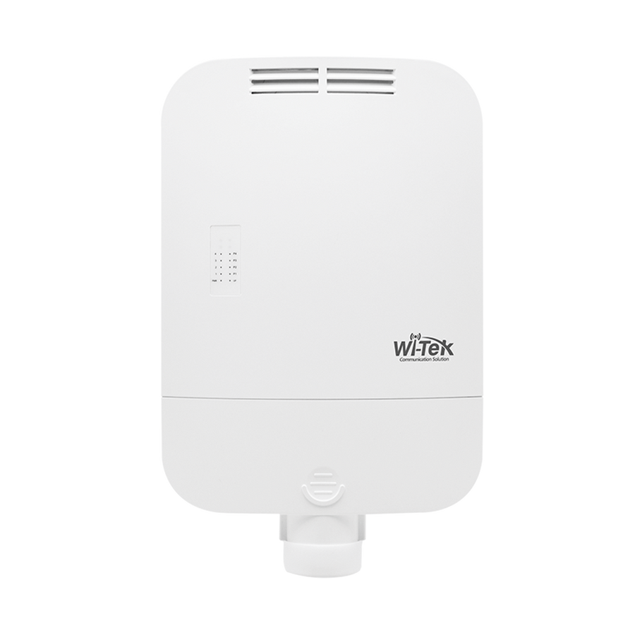 Wi-Tek WI-PS209-O Outdoor Waterproof Switch with IP65 Certification, Ideal for Long-Range Transmission Up to 250 Meters
