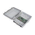Wi-Tek WI-PS310GFR-O WISP/FTTX Switch with 7-Port 24V Passive Reverse PoE (PoE In), 1-Port 24V PoE Out + 2 SFP Ports, Integrated NEMA IP67 Enclosure, Ideal for Outdoor Installations.