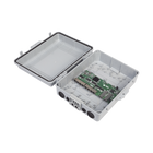 Wi-Tek WI-PS310GFR-O WISP/FTTX Switch with 7-Port 24V Passive Reverse PoE (PoE In), 1-Port 24V PoE Out + 2 SFP Ports, Integrated NEMA IP67 Enclosure, Ideal for Outdoor Installations.