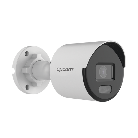 Epcom XB-12CSL 2 MP Bullet IP Camera / Color Plus / Lens 2.8 mm / 30 m IR EXIR / IP67 / H.265+ / SENSPLUS LITE