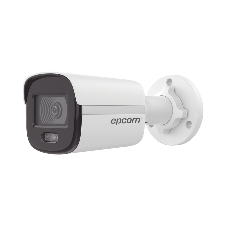 Epcom XB22C Bullet IP 2 Megapixel / 24/7 color image / PoE / Fixed Lens 2.8 mm / White Light 98 ft / IP67 / dWDR