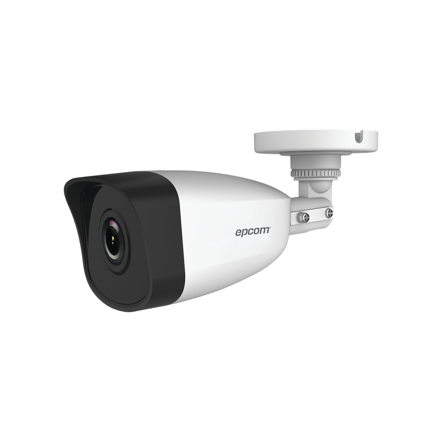 Epcom XB41H IP Bullet 4 Megapixel / 30mts IR / Outdoor IP 67 / PoE / WDR 120dB / 2.8mm Lens / H265+