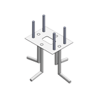 Epcom Industrial XB-ANCLA Floor Anchor Compatible with All XB Vehicle Barrier Models