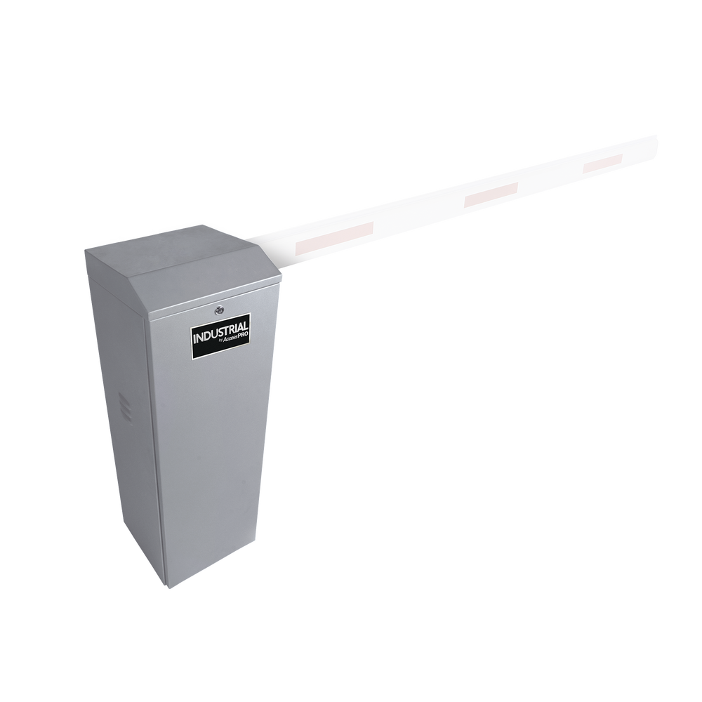 Accesspro XBS-5000-R Vehicular Barrier Compatible with 18.04 ft (5.5 m) arm (Right side) / Fluid Movement / Gray Color Elegant Design