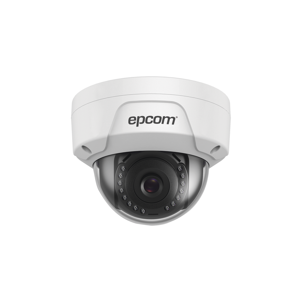 Epcom XD21H IP Dome 2 MP / 2.8 mm lens / 98 ft IR / H.265 / IP67 / IK10 / POE