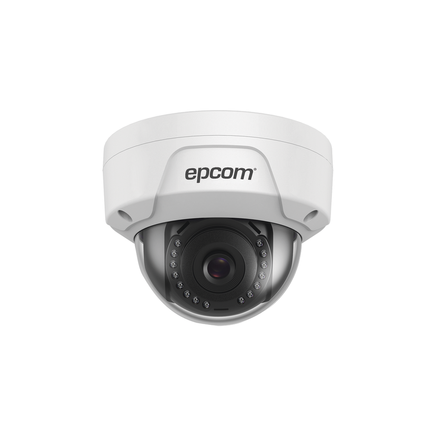 Epcom XD21H IP Dome 2 MP / 2.8 mm lens / 98 ft IR / H.265 / IP67 / IK10 / POE
