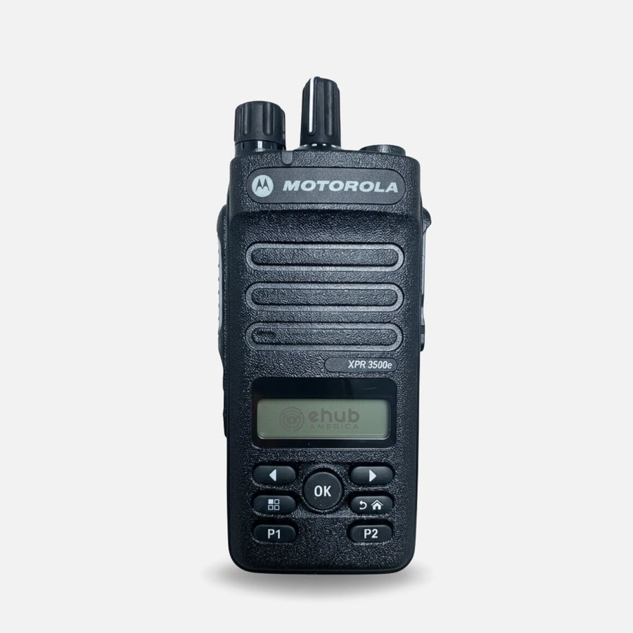 Motorola XPR3500E UHF OB Digital Portable IP67 AAH02RDH9VA1AN UHF 403-527 Mhz Mototrbo