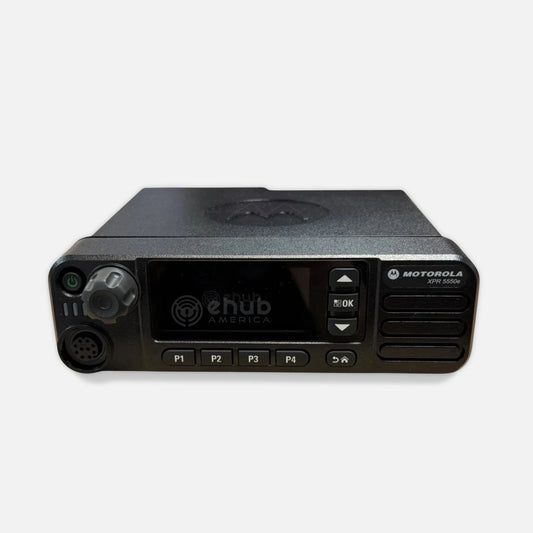 Motorola AAM28QPN9RA1AN Mobile XPR5550e 403-470 Mhz UHF Wifi BT GPS Mototrbo