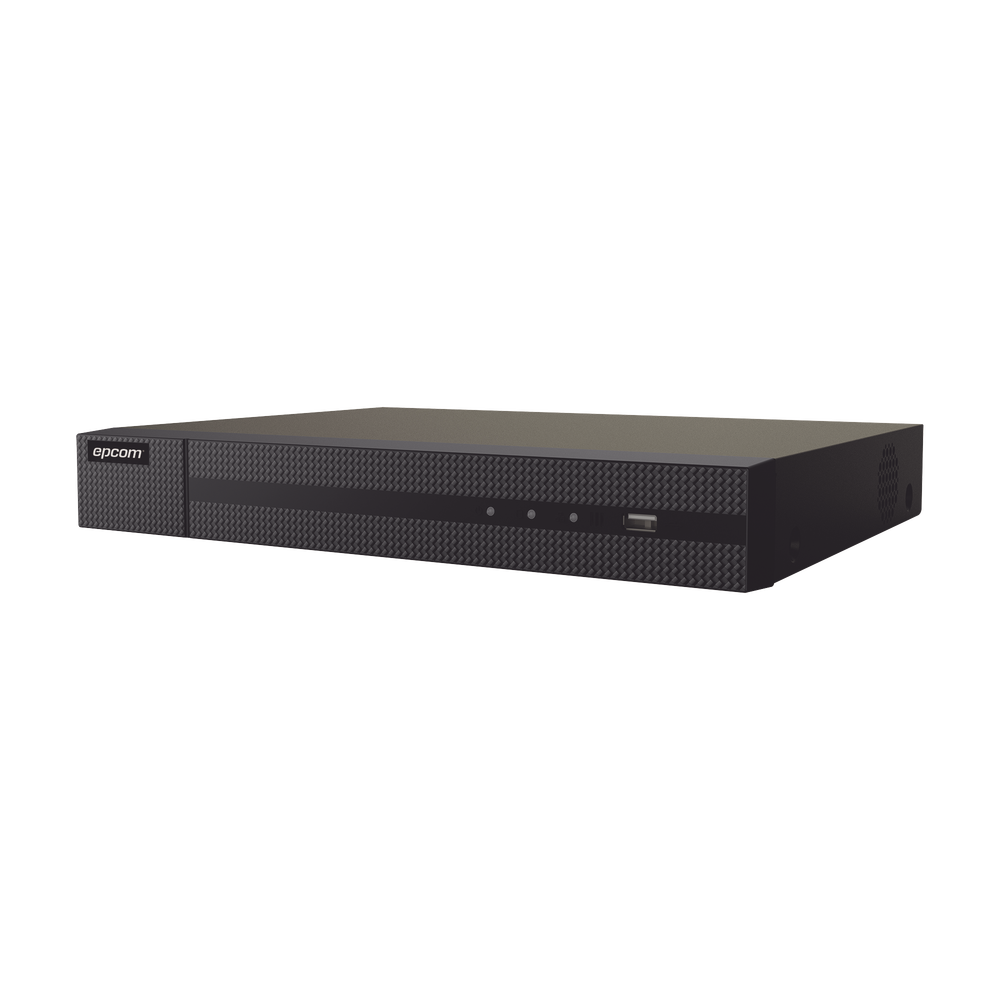 Epcom XR18A/8PH NVR 8MP / 8 IP Channel / 8 PoE+ Ports / 1 HDD / H.265+ / 4K Video Ooutput