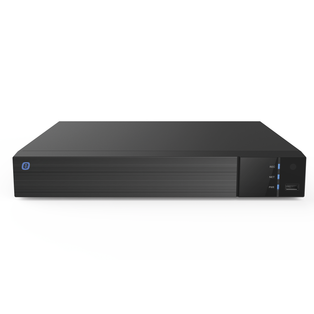 Epcom XR18/8-FR-GEN3 [ Face Recognition ] NVR 8MP (4K) / 8 Channels IP / 8 POE Ports / Support 1 Hard Disk / Video Output in 4K / H.265+ / Cloud Video Recording