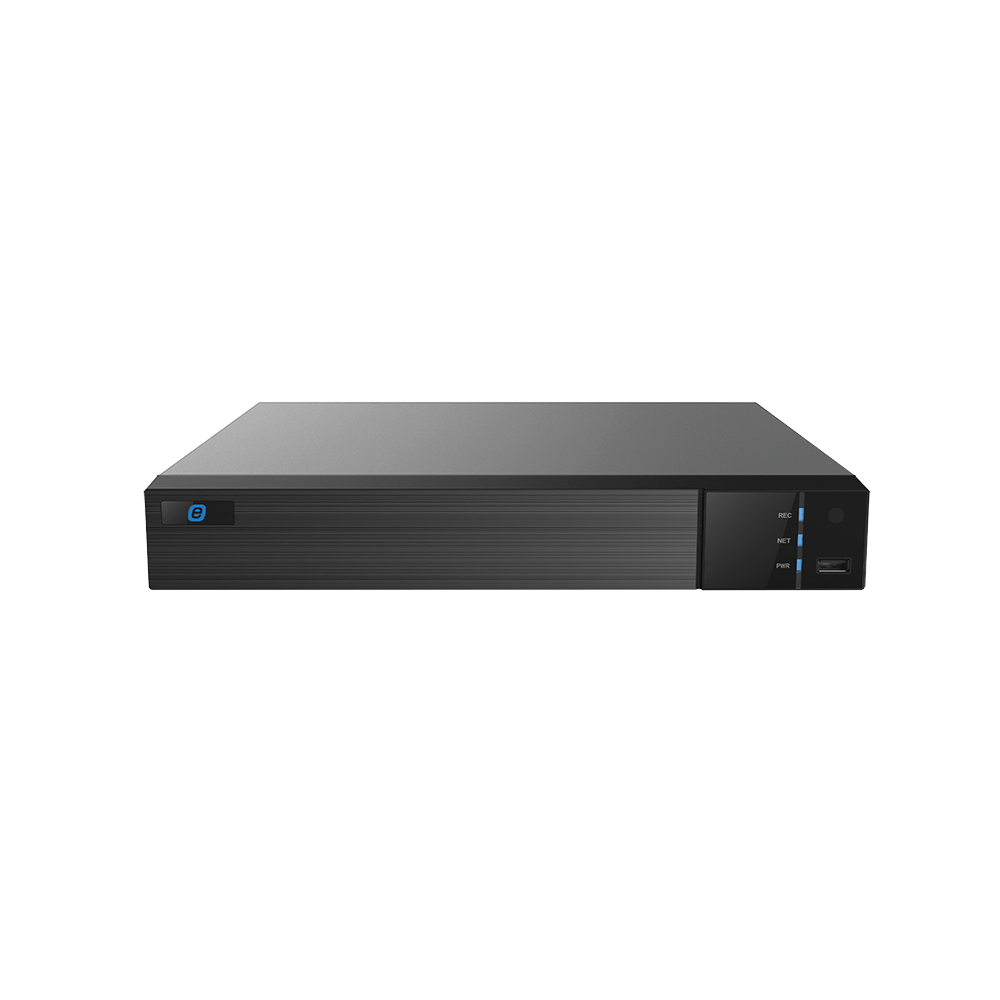 Epcom XR18/8-GEN3(B) NVR 8MP (4K) / 8 Channels IP / 8 POE ports / Supports Artificial Intelligence / Support 1 Hard Disk / Video Output in 4K / H.265+ / Cloud Video Recording