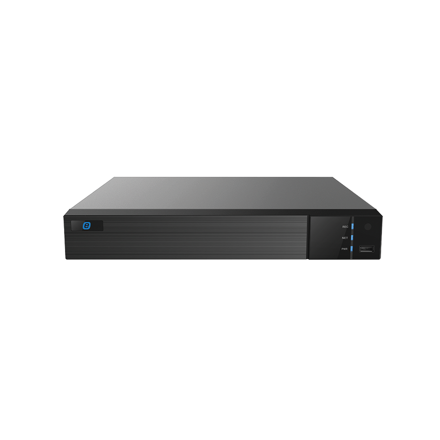 Epcom XR18/8-GEN3(B) NVR 8MP (4K) / 8 Channels IP / 8 POE ports / Supports Artificial Intelligence / Support 1 Hard Disk / Video Output in 4K / H.265+ / Cloud Video Recording