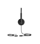 Yealink YHS34-LITE-DUAL Over the Head Headset Noise Canceling Microphone HD Voice RJ9 Connectivity