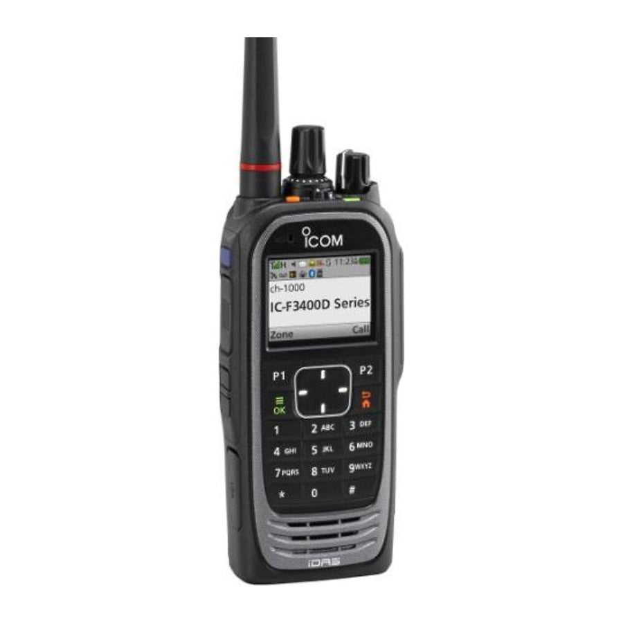 Icom F3400DT 41 two-way radio