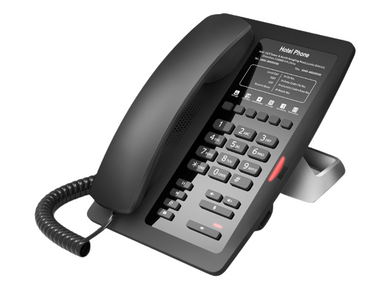 Fanvil H3 Elegant Hotel IP Phone (Black) (Customizable Name Panel)