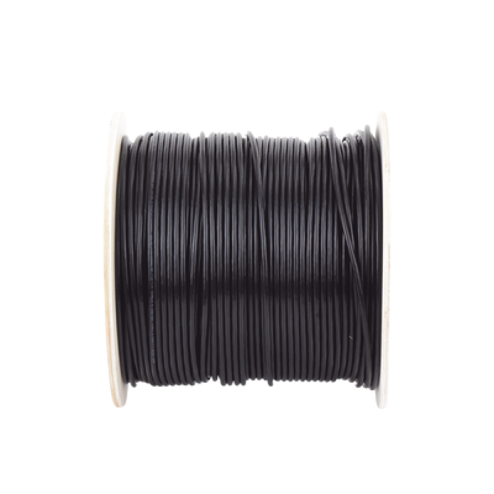 Linkedpro PSCCAT6EXT 1000ft Outdoor Cat6 Shielded FTP Cable - UV-Rated for Extreme Climates & HD Video Surveillance (UL Listed, Black)