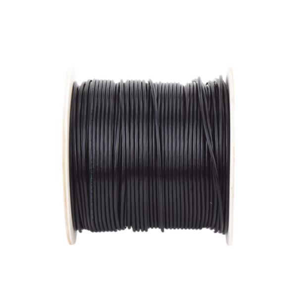 Linkedpro PSCCAT6EXT 1000ft Outdoor Cat6 Shielded FTP Cable - UV-Rated for Extreme Climates & HD Video Surveillance (UL Listed, Black)