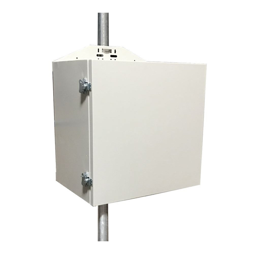 Tycon UPSPro600W Outdoor Backup Power System. 200Ah Battery. 12/24/48V. Pole/Wall Mt Lg Steel Enclosure