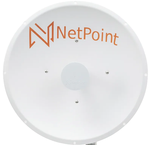 NetPoint NP1 2FT 30dBi 4.9 - 6.4GHz Parabolic Directional Antenna W/ RP-SMA cable
