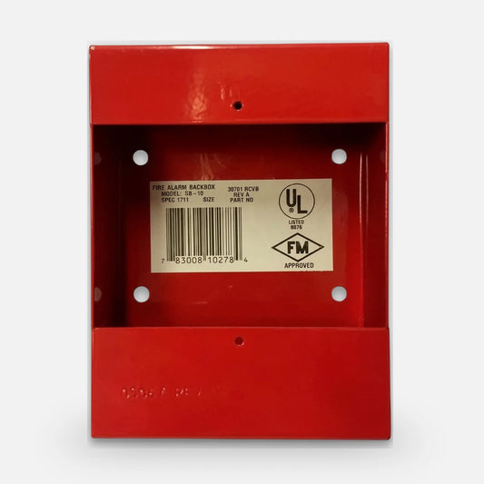 Notifier SB-10 Surface Backbox for NBG10 NBG12