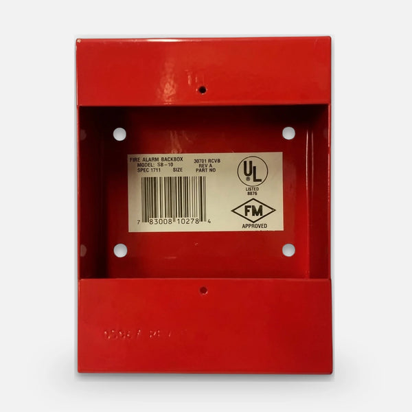Notifier SB-10 Surface Backbox for NBG10 NBG12