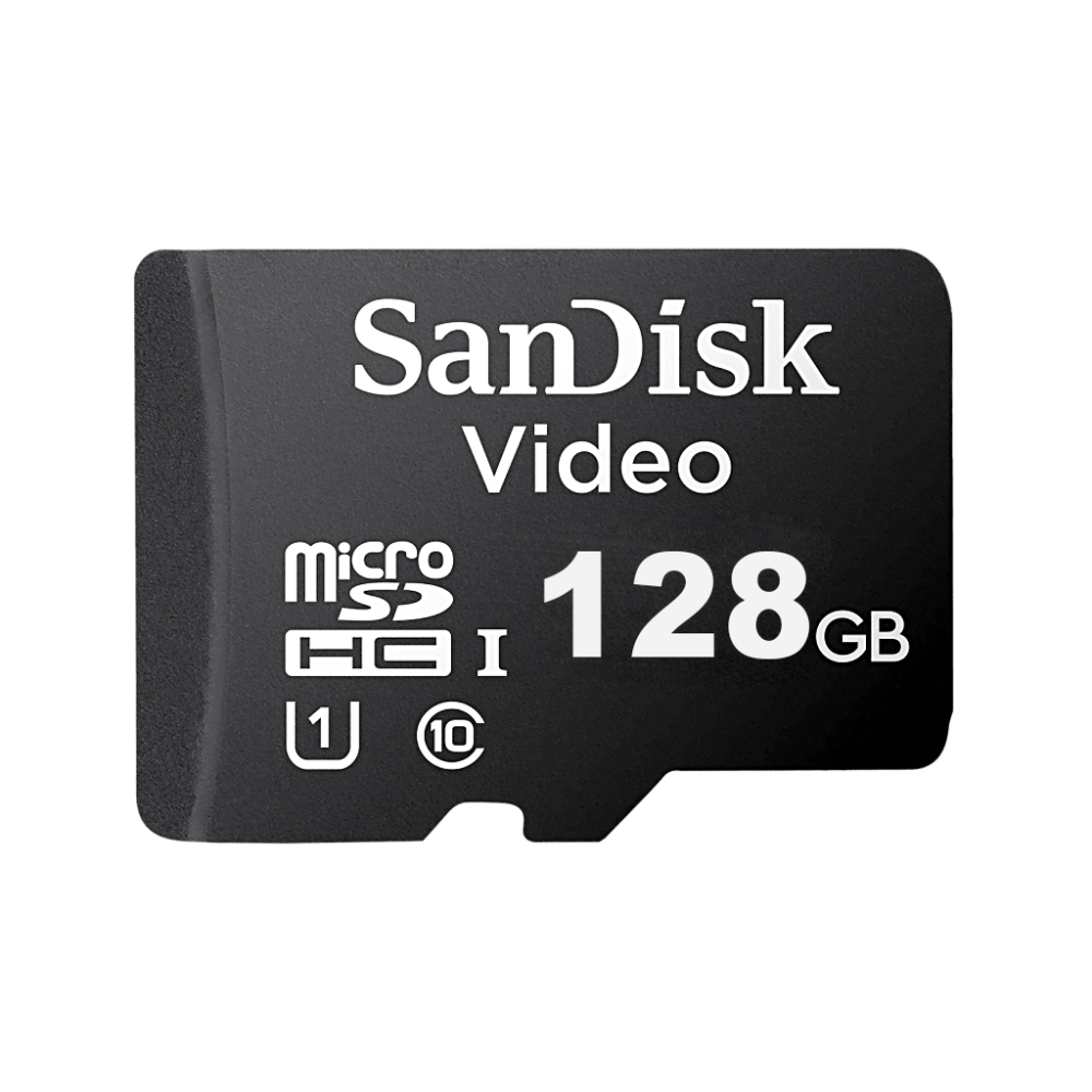 Sandisk SDSDQAS4-128G-BP Micro SD Optimizada Para Videovigilancia / 128GB / ULTRA SDXC UHS-I/ CLASS 10 MSD / Sandisk