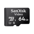 Sandisk SDSDQAS4064GBP Micro SD Optimizada Para Videovigilancia / 64GB / ULTRA SDXC UHS-I/ CLASS 10 MSD / Sandisk