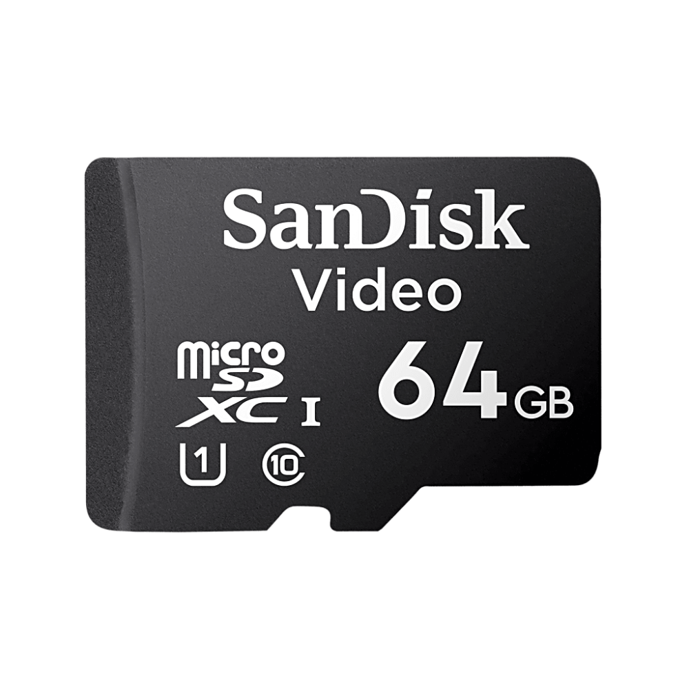 Sandisk SDSDQAS4064GBP Micro SD Optimizada Para Videovigilancia / 64GB / ULTRA SDXC UHS-I/ CLASS 10 MSD / Sandisk