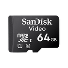 Sandisk SDSDQAS4064GBP Micro SD Optimizada Para Videovigilancia / 64GB / ULTRA SDXC UHS-I/ CLASS 10 MSD / Sandisk